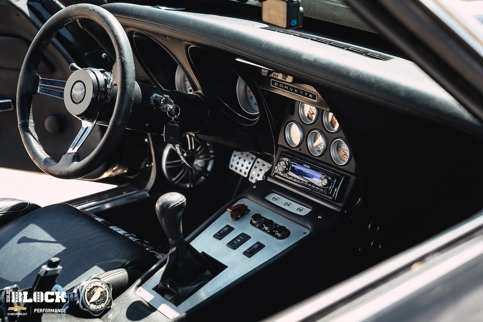 The LS1 is backed by a T56 six-speed manual transmission.