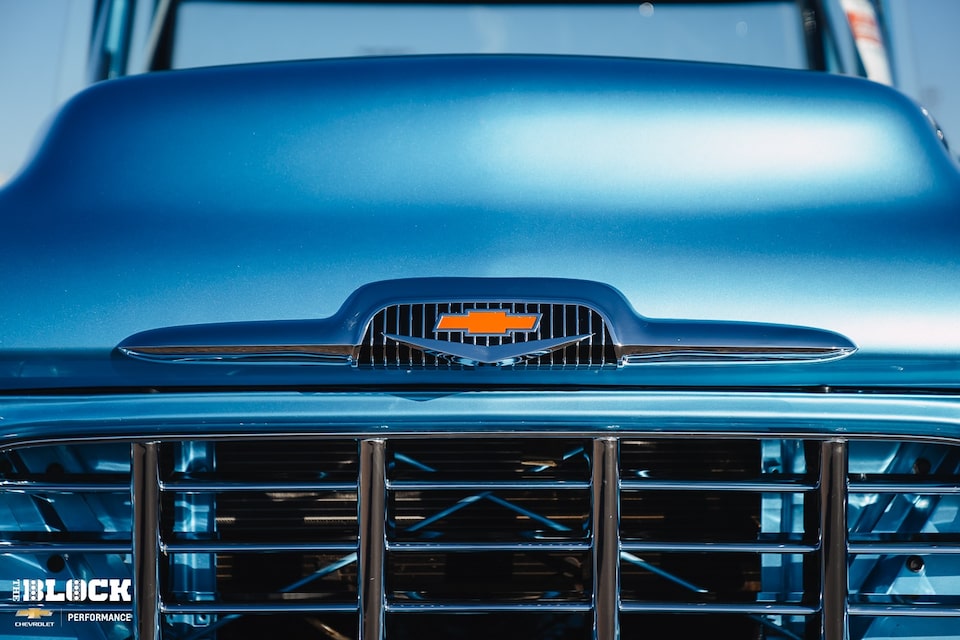 This truck is all Chevrolet.