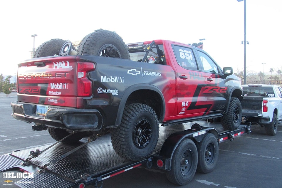 Chad Hall works closely with Chevrolet to test and validate its truck platform and performance components in a real-world setting.