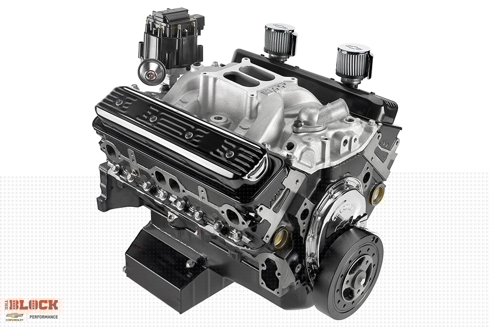 The Chevrolet Performance CT350 crate engine (or 602)  is built for reliable, cost-effective performance.