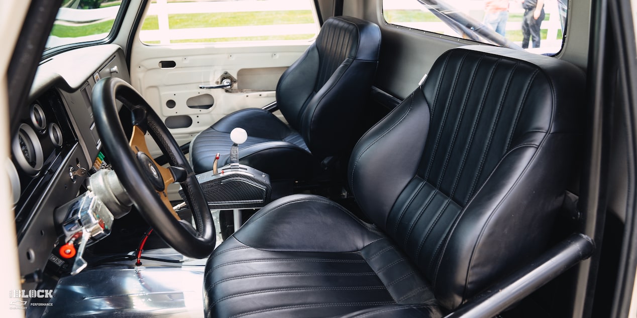 El interior de la C10 también está diseñado para un gran desempeño.