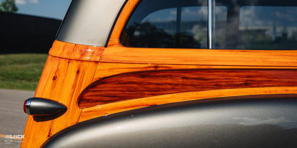 This may look like wood, but it’s actually paint.