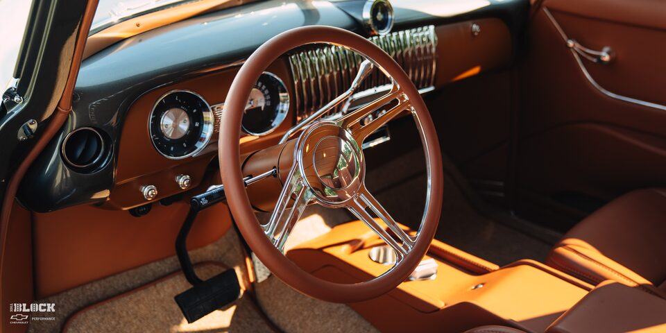 The classy interior features a variety of modern upgrades.