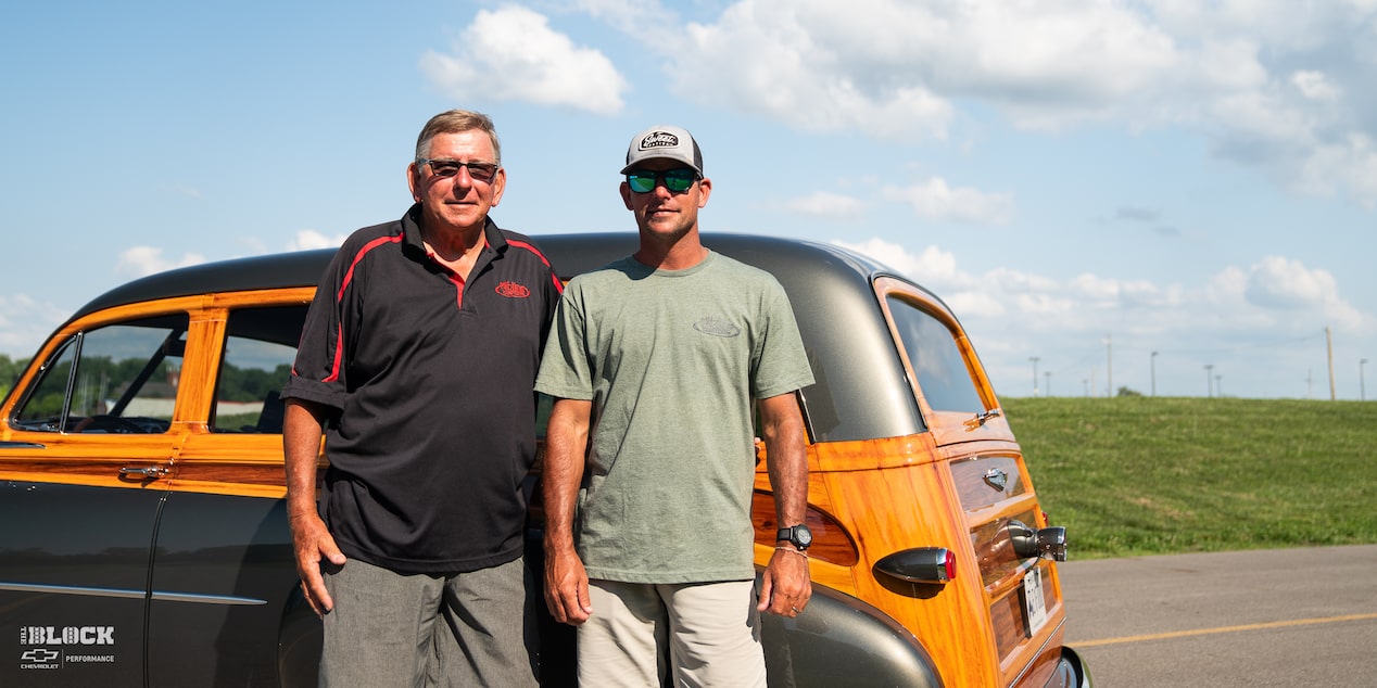Mike Goldman (left) and his son Talbert are award-winning builders.