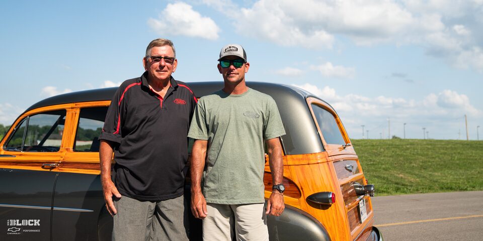 Mike Goldman (left) and his son Talbert are award-winning builders.