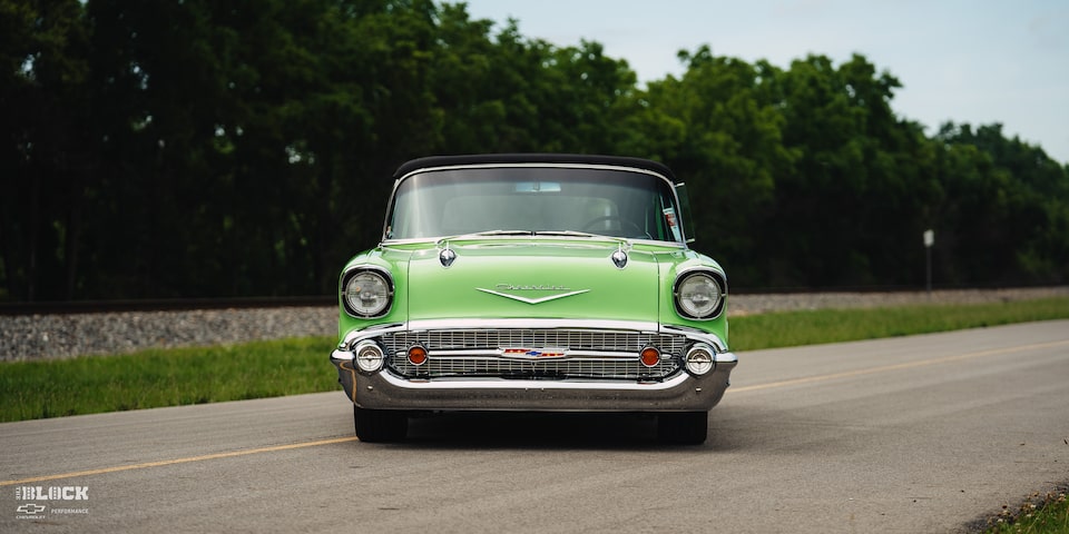 The car has seen a variety of engine and transmission combinations, and today features a Chevrolet Performance Connect & Cruise Crate Powertrain System.