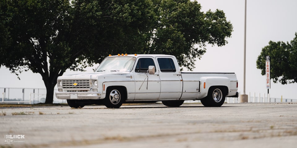 1975 Chevy C20 Custom Truck Driver's Side Profile View
