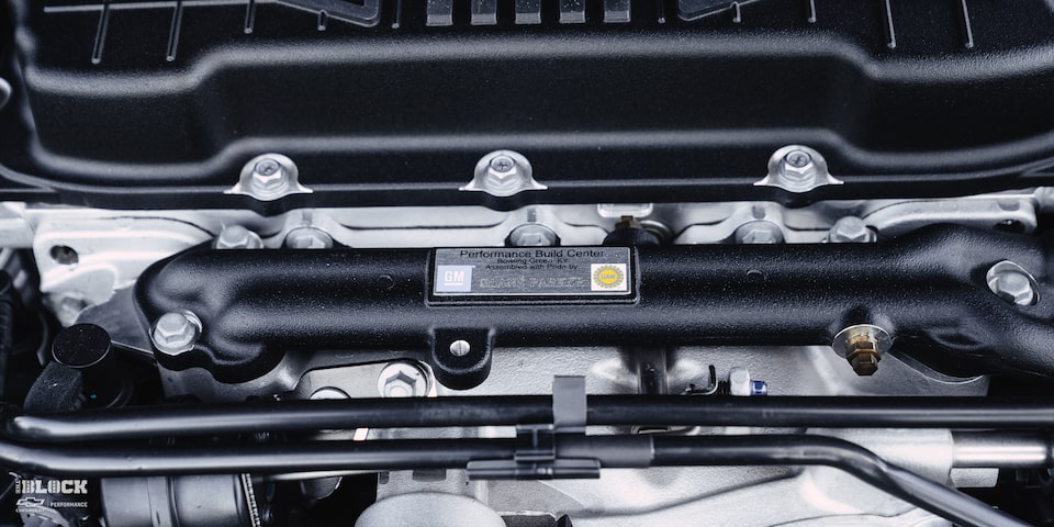 The LT4 crate engine comes straight from General Motors.