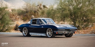 Front Three-Quarters View of an LT1-powered 1964 Chevy Corvette