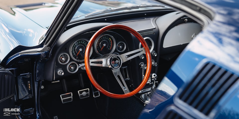 Al Knoch Interiors realizó el trabajo del interior del Corvette '64.