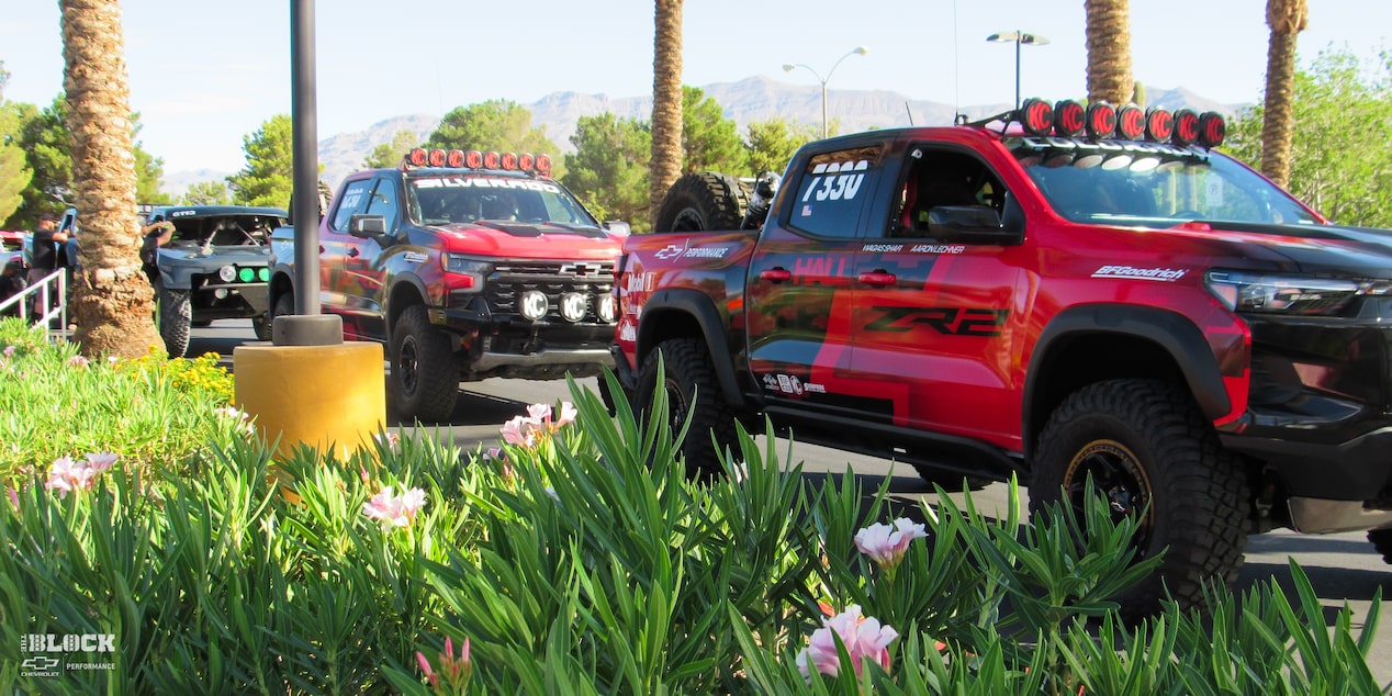 Hall Racing’s stock-production trucks competing in off-road classes are invaluable to Multimatic as the company tests its latest innovations.