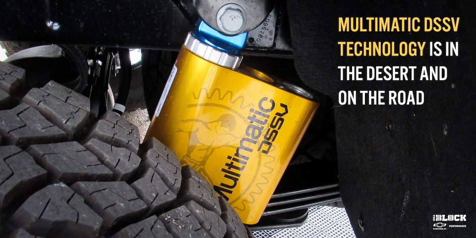 Multimatic DSSV Technology is in the Desert and on the Road