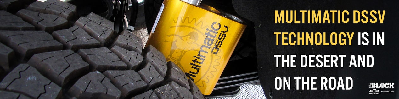 Multimatic DSSV Technology is in the Desert and on the Road