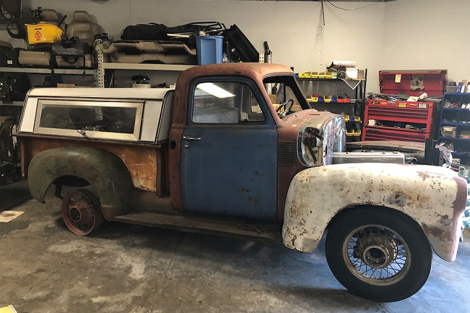 Sam Goldsmith's truck looked radically different when he bought it from a seller in Dallas.