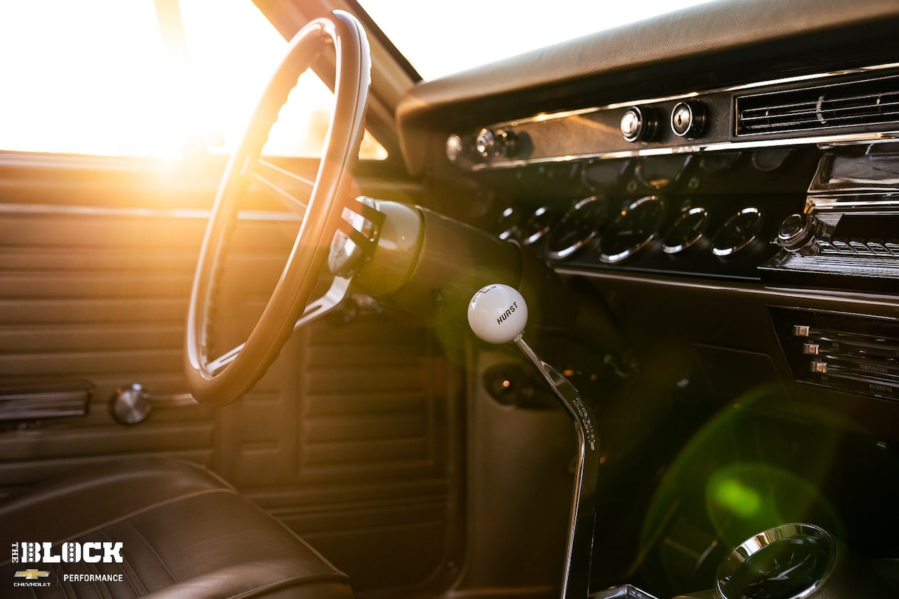 The LT1 is paired with a T56 six-speed manual transmission.