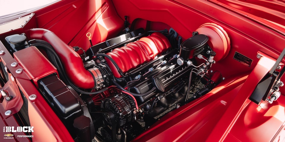The truck features a Chevrolet Performance LS3 crate engine.*
