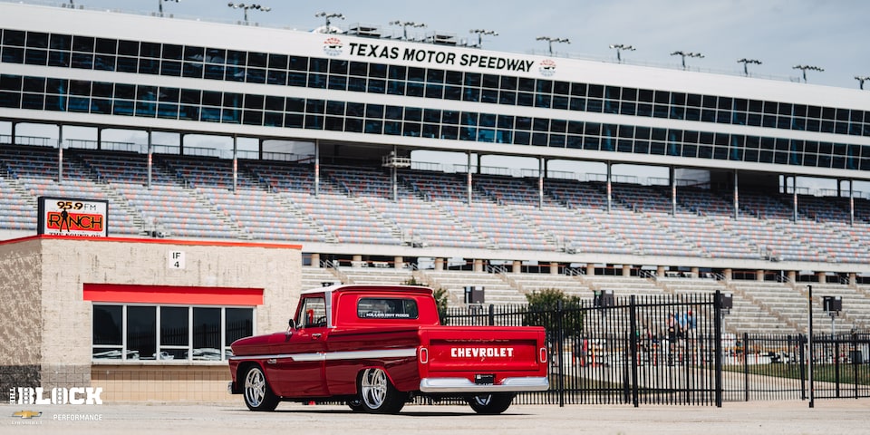 Today the 1966 C10 sits on a Roadster Shop SPEC chassis.
