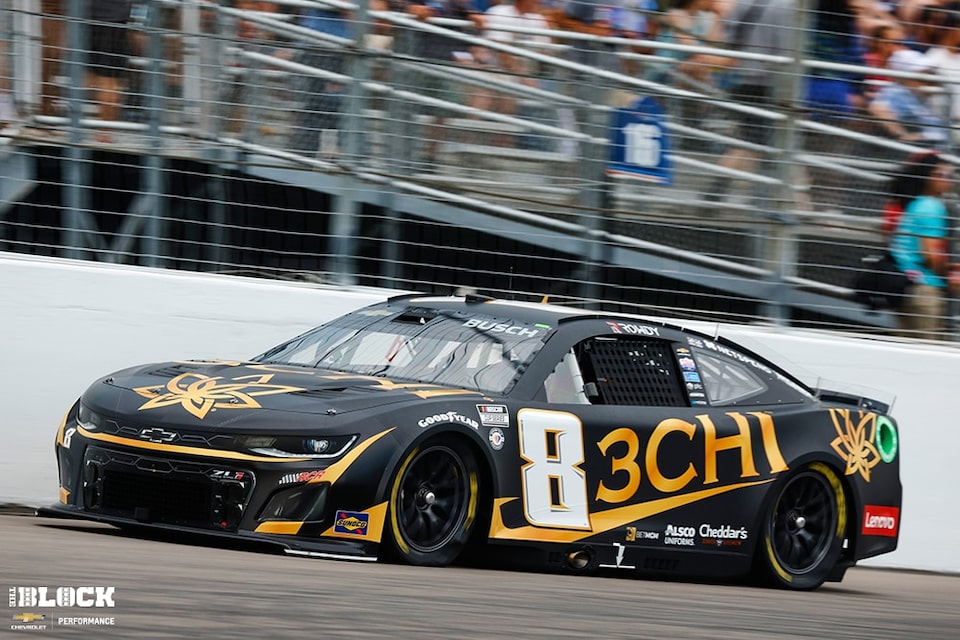 Kyle Busch scored his 63rd NASCAR Cup Series victory at WWT Raceway driving a Chevrolet Camaro ZL1.