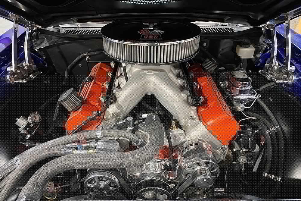 The naturally aspirated ZZ632 under the hood is the most powerful crate engine ever produced by Chevrolet Performance.