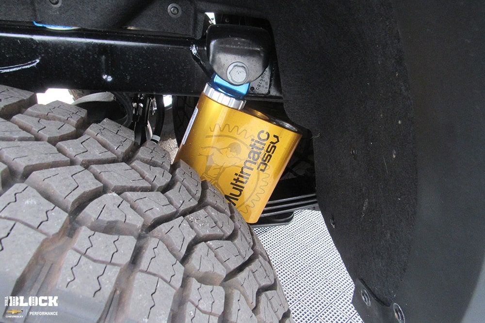 Multimatic's spool-valve technology can be found on ZR2 truck models.