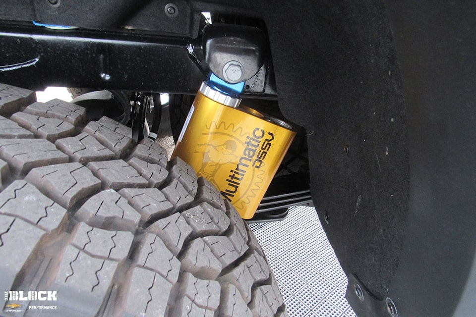 Multimatic's spool-valve technology can be found on ZR2 truck models.