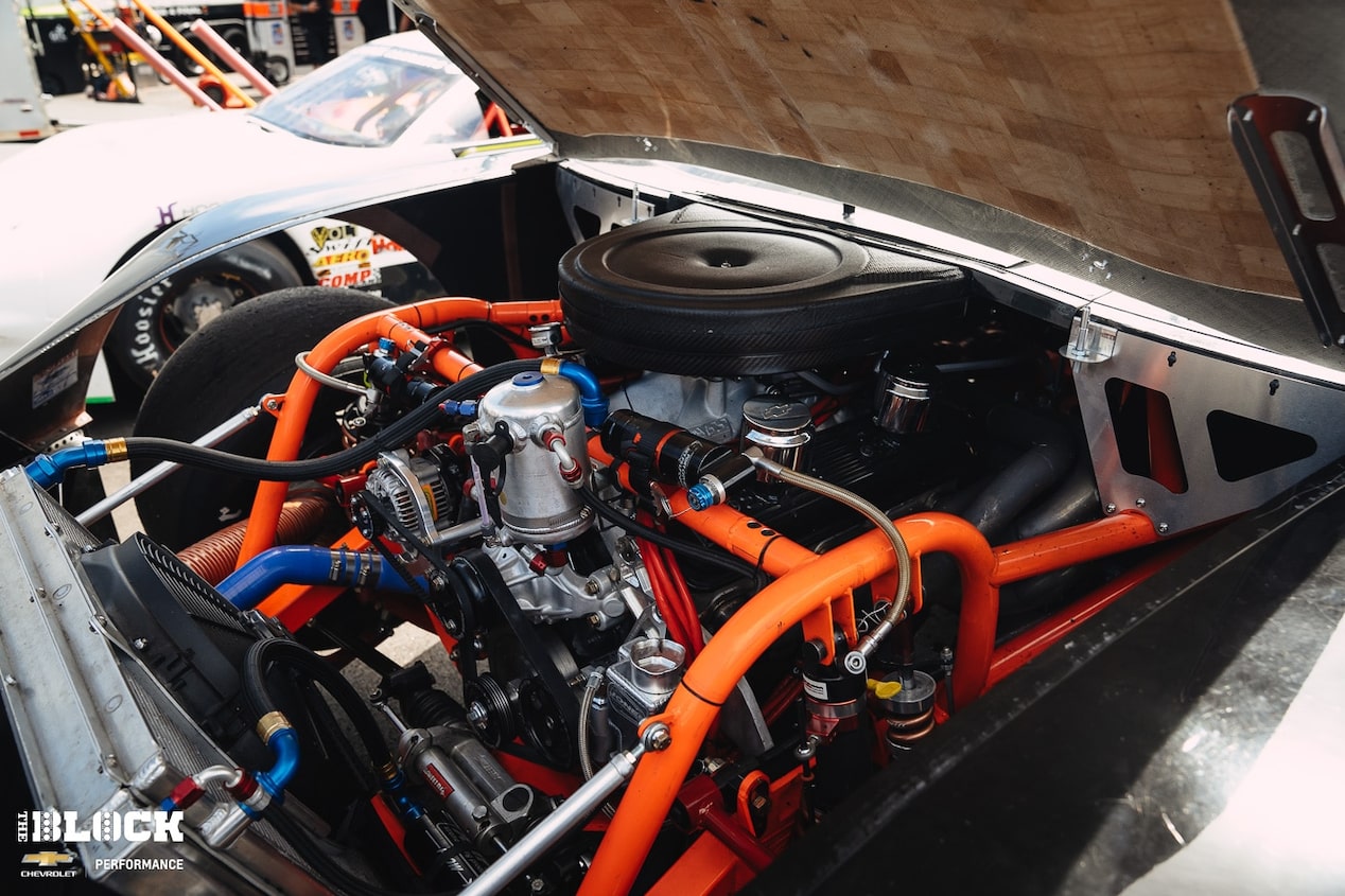 The CT400 in Hopkins' car.