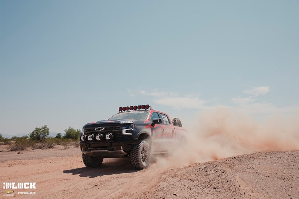 Chevrolet Performance takes on some challenging desert climates in the off-road space. Photo by Chevrolet.