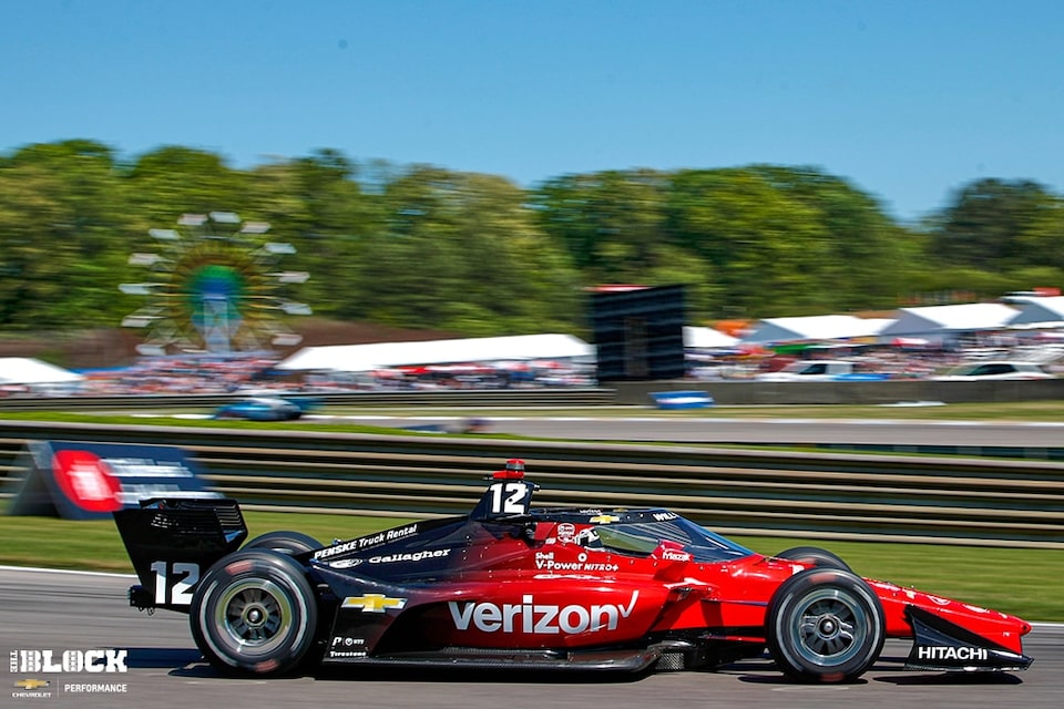 Will Power scored a podium finish at Barber.
