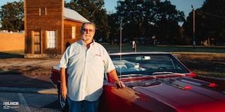 Max Cooper Standing With His 1966 Chevrolet Chevelle SS Convertible