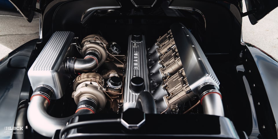 The Suburban is powered by a twin-turbo, inline-six cylinder engine built by the team at Automotive Specialists.