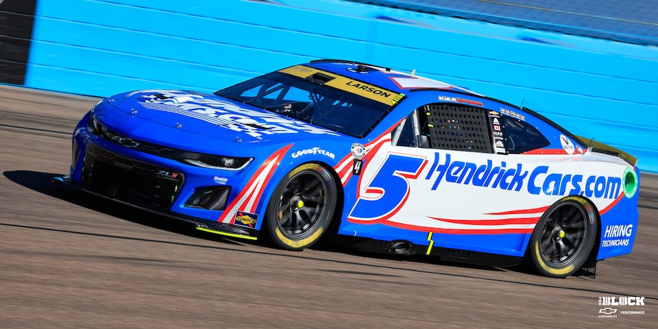 Kyle Larson finished as runner-up in the 2023 NASCAR Cup Series point standings.