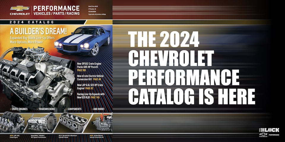 The 2024 Chevrolet Performance Catalog is Here