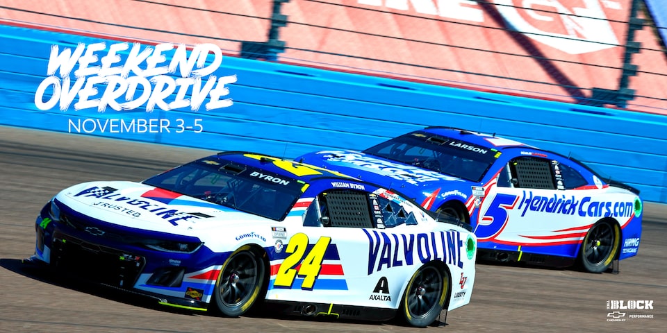 Weekend Overdrive: November 3-5