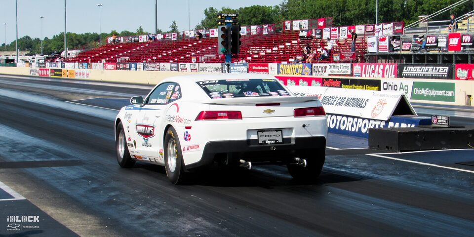Jerry Noonan campaigns a 2015 COPO Camaro at a variety of NHRA and NMCA-sanctioned events.