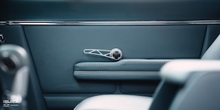 Close-Up of Door Handle in Dwight Ward’s 1971 GMC C15 Truck