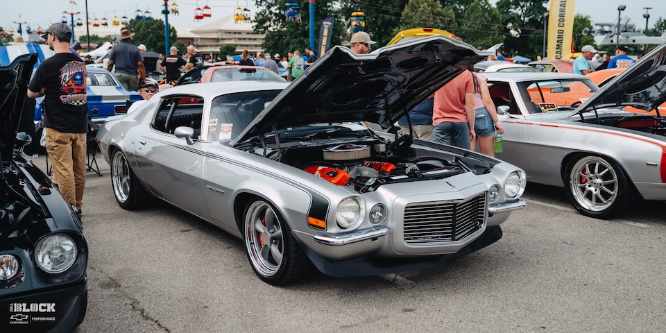 Nearly five years of work were required to restore the Camaro to show quality.