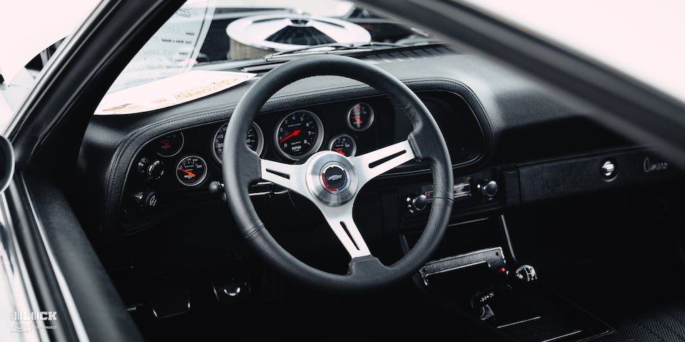 The interior is almost entirely original.