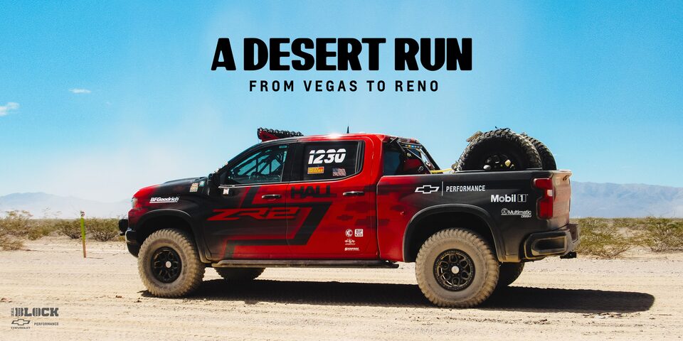 A Desert Run from Vegas to Reno