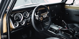 Interior View in a 1970 Chevy K5 Blazer