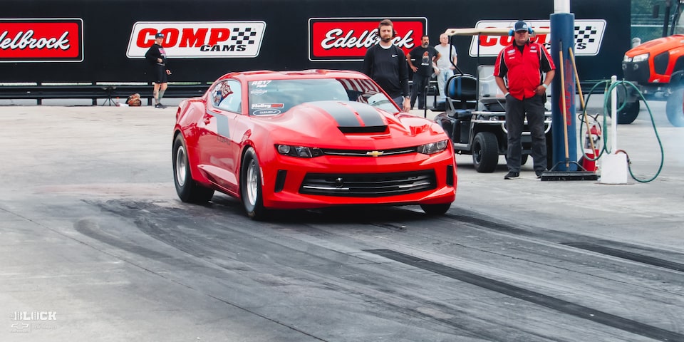 Ingram competes in the NHRA Factory Stock Showdown and NMCA Factory Super Cars categories in his supercharged 2017 COPO.