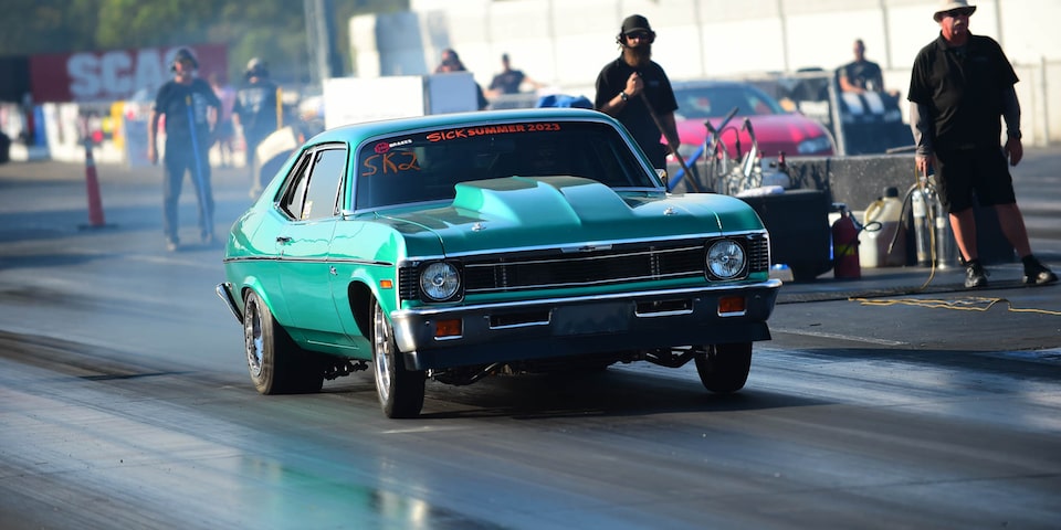 Classic Chevrolet muscle is prominently featured in the NMCA class lineup.