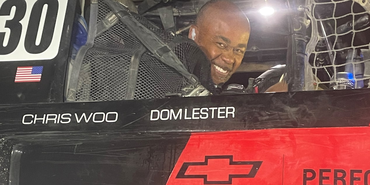 Dom Lester, GM Chief Engineer for Performance Variants, Parts and Motorsports Engineering, took on a portion of this year’s BFGoodrich Tires Mint 400 as a co-driver with Chad Hall and Hall Racing in the Unlimited Truck SPEC class.