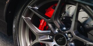 Close-up of the Tire and Wheel of a 1969 Chevy Chevelle