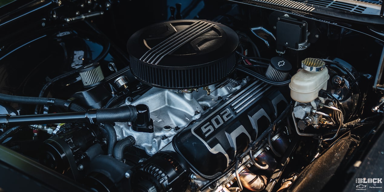 The engine produces 605 horsepower.