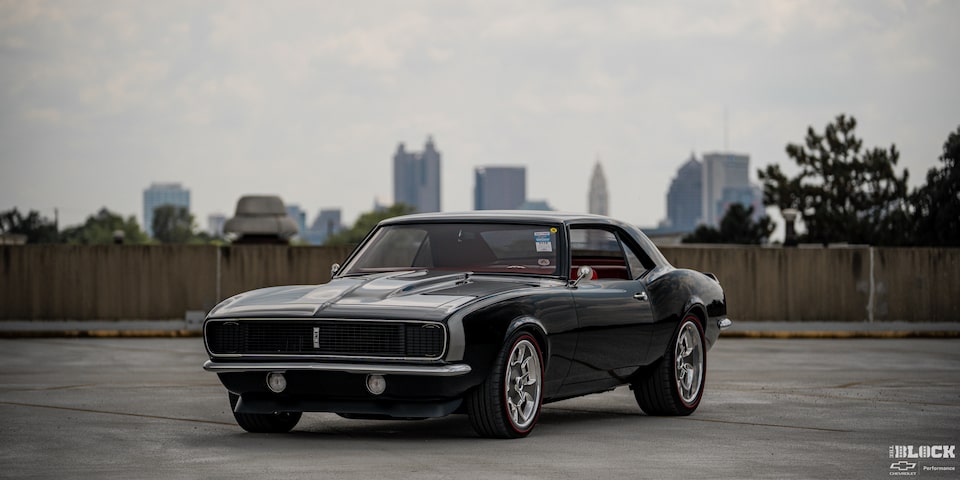 Steve Weaver’s 1968 Camaro was built by Mike Goldman Customs and features a Chevrolet Performance LS376/480 crate engine.*