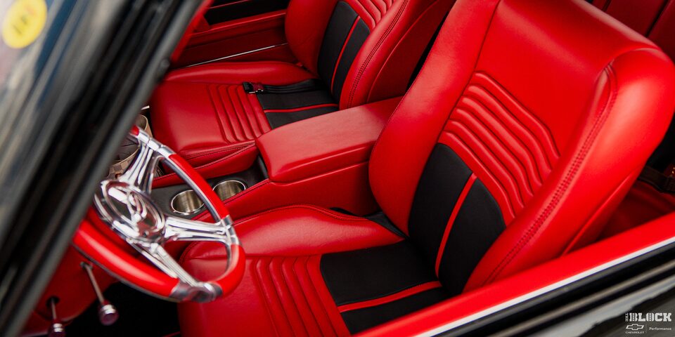 Steve Holcomb was responsible for the car’s interior.