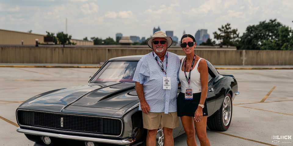 Longtime performance enthusiast Steve Weaver was attending the Goodguys Columbus event with companion Lee Anne.