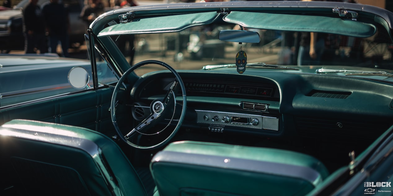 Front Interior View of a Chevrolet Impala SS under a Sunny Day