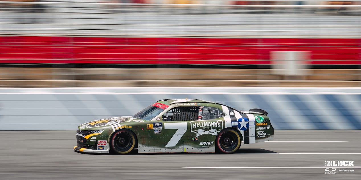 Justin Allgaier raced his JR Motorsports Camaro SS to his first career NASCAR Xfinity Series championship.
