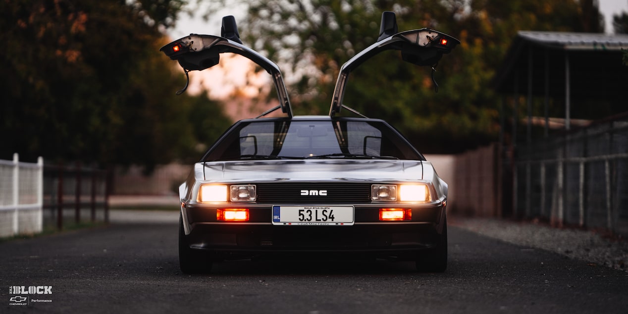 Steve Flanagan’s 1981 DeLorean features a GM LS4 swap.